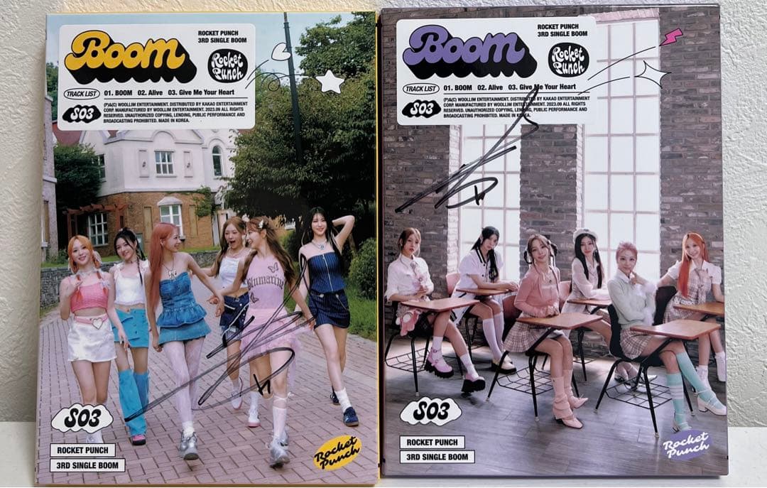 Rocket Punch　ソヒ直筆サイン付CD Rocket Punch 待望のJapan 1st Full Album『ドキドキLOVE』10月5日