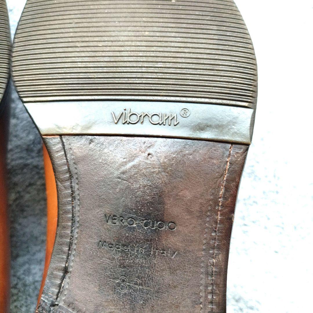 ★美品★トレーディングポストbyアルマス【24.5cm】セミブローグ　茶色