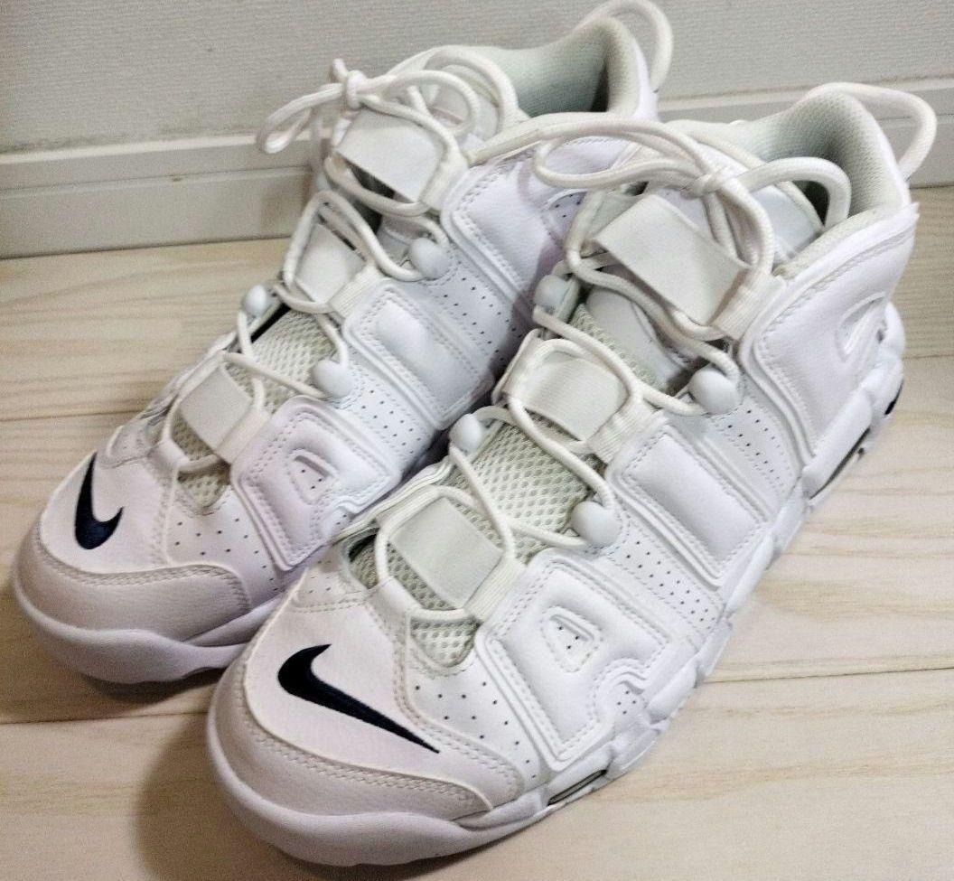 NIKE エアモア アップテンポ ホワイト 28 発売中｜Nike Air More Uptempo Low 