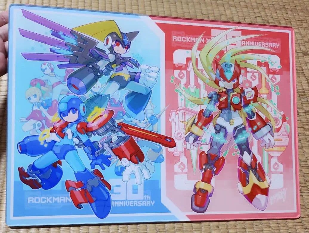 ロックマン30周年記念 ロックマンゼロアクリルアート 中山徹 - メルカリ