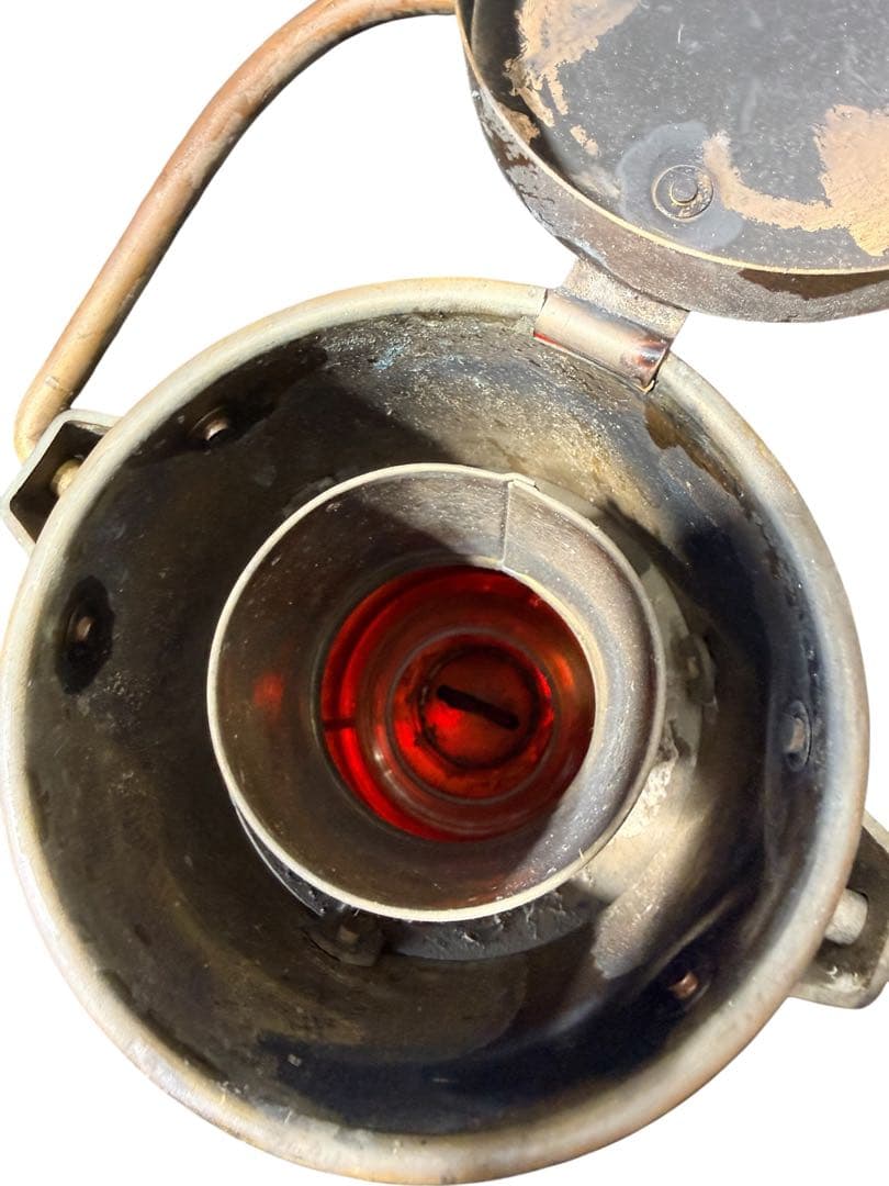 昭和レトロ 乙種紅燈 アンティーク 小糸工業 油用 マリンランプ - メルカリ