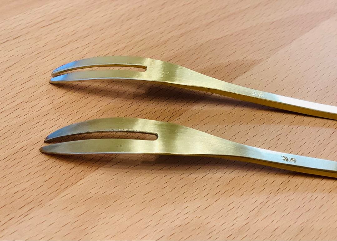 鍛金工房WESTSIDE33 寺地茂 作 真鍮 フォーク・スプーン6点 - メルカリ