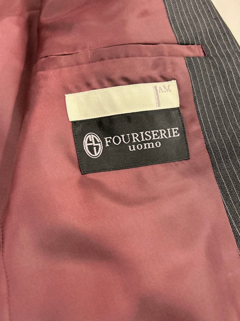 fourisherie uomo 黒ストライプタキシード4点セットサイズAM - メルカリ