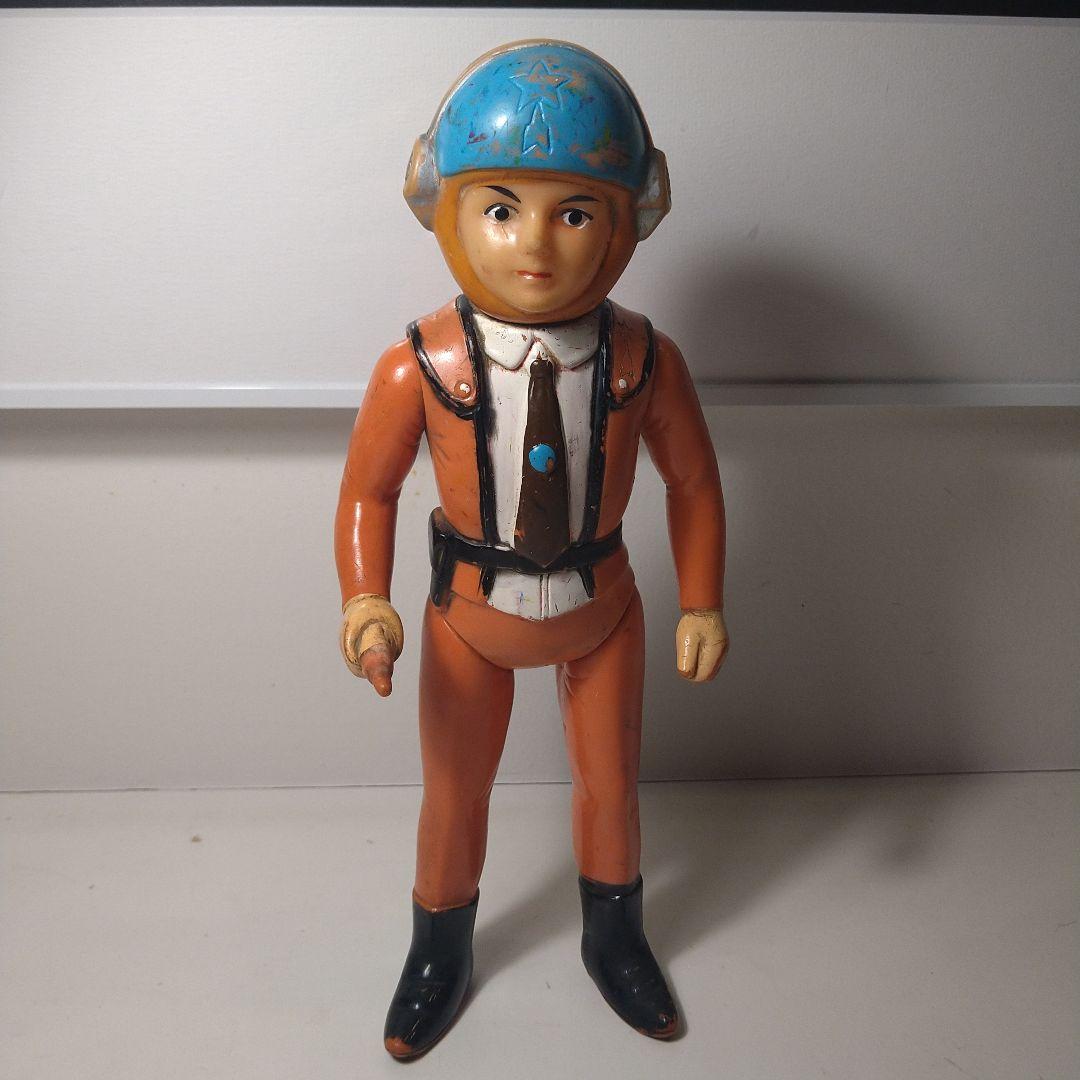 マルサン ハヤタ隊員 当時物 ブルマァク最安値ウルトラマン怪獣ソフビ