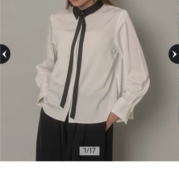 CADUNE ナロータイブラウス ナロータイブラウス | シャツ・ブラウス | CADUNE（カデュネ