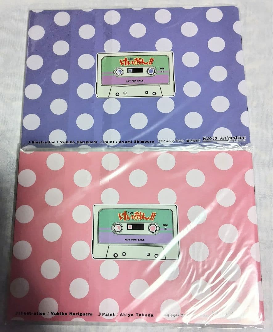 けいおん 1期2期 mini線画&背景集 新品コンプリートセット 非売品