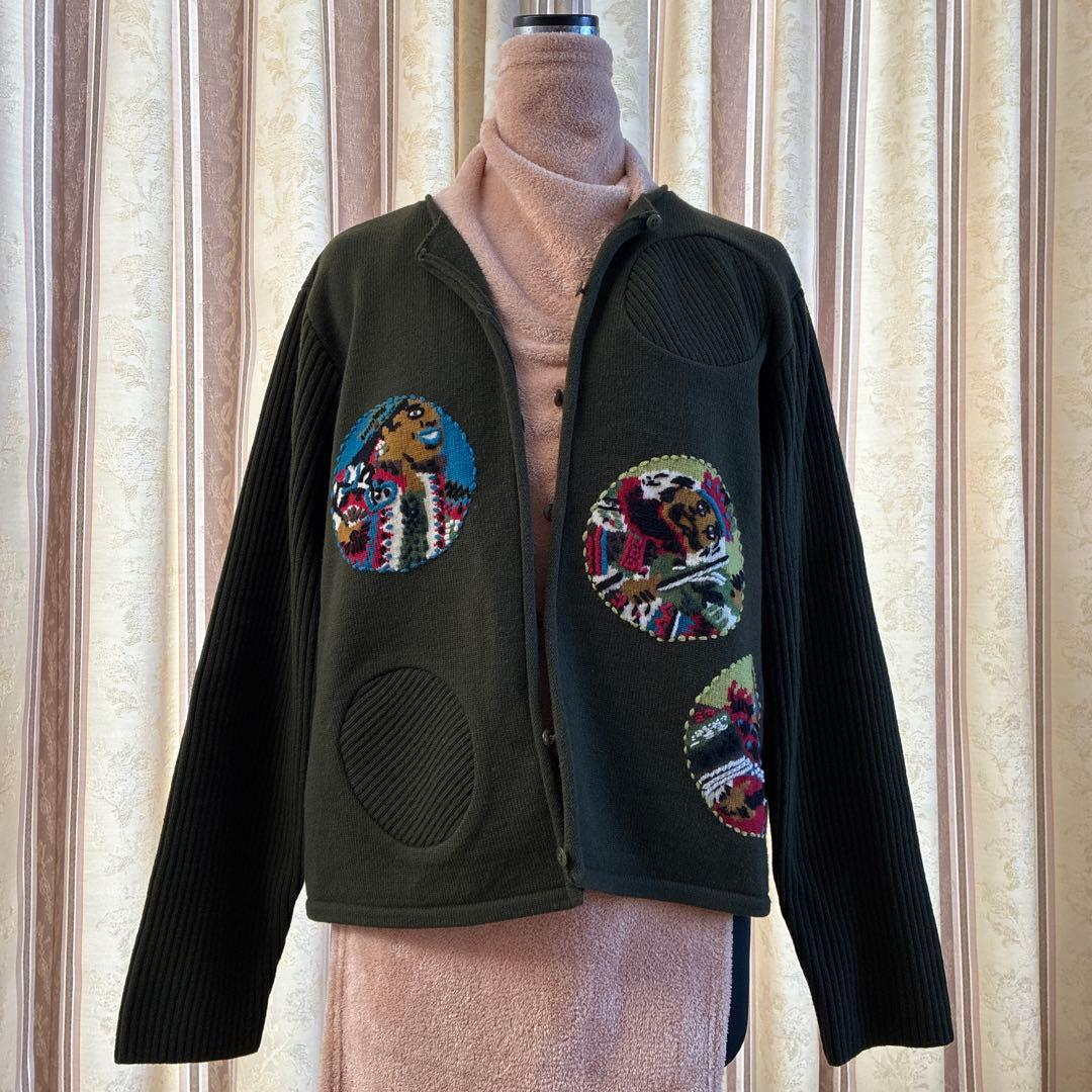 未使用品】トクコプルミエヴォル カーディガン - メルカリ