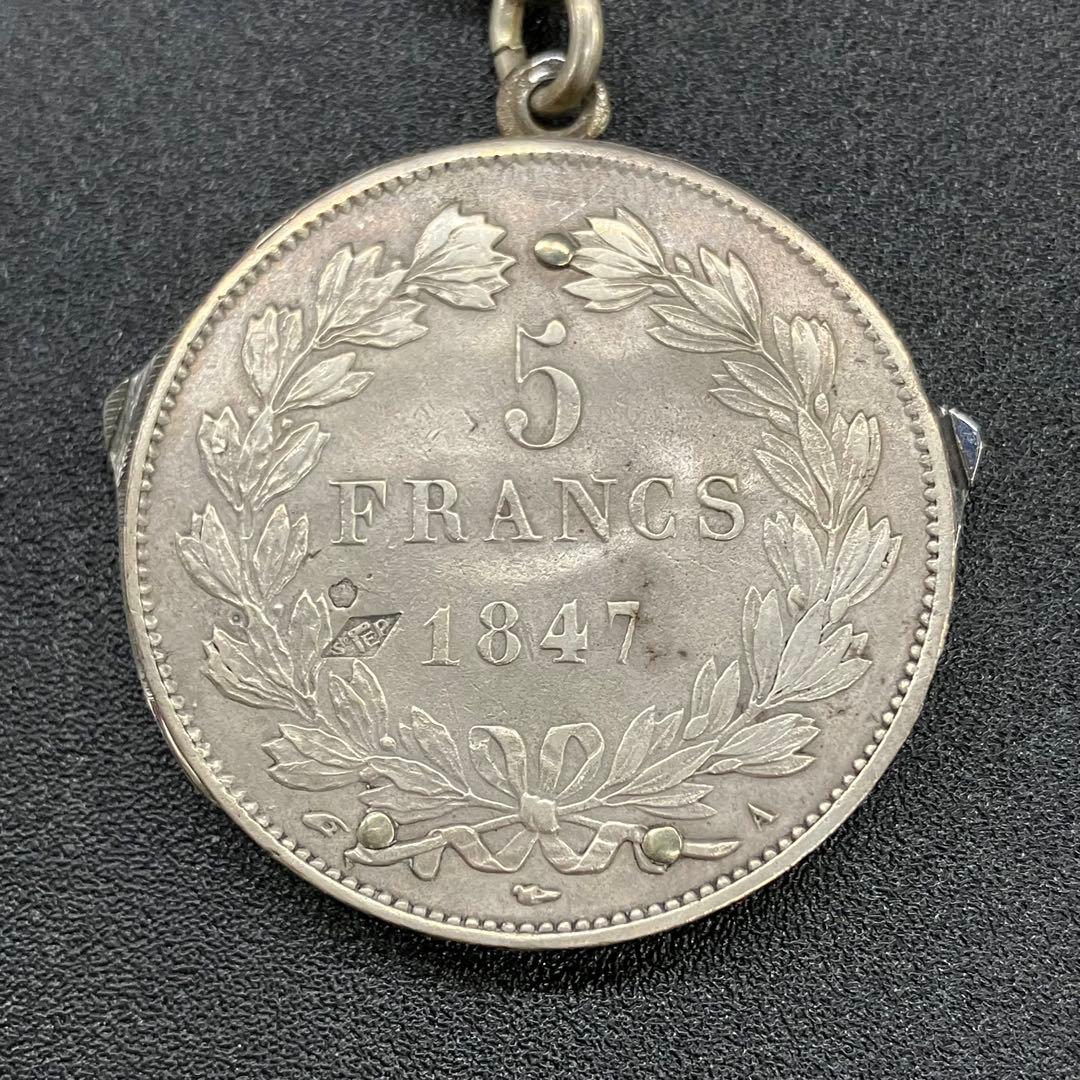 希少品】Eloi エロア コインナイフ 銀貨 5フラン 箱 タグ付 01