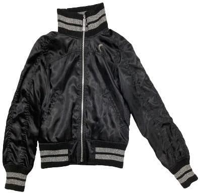 ヒステリックグラマー スカジャン ムーンガール刺繍 HYSTERICS ラメ