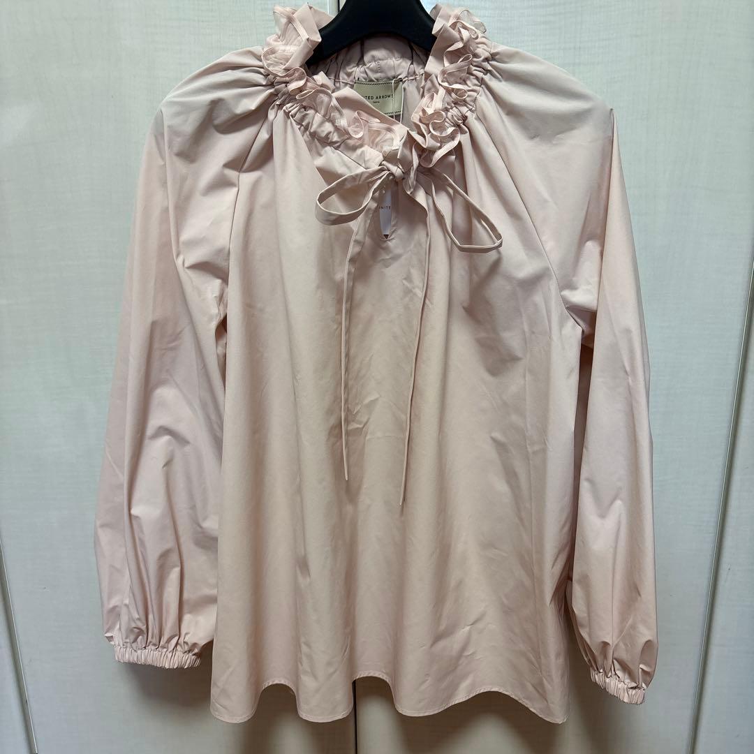オーガンジー フリル リボン ブラウス UNITED ARROWS（ユナイテッドアローズ）の「オーガンジー フリル