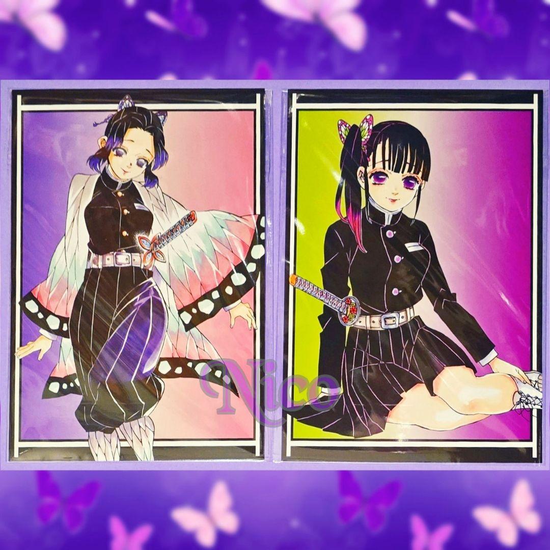 鬼滅の刃 胡蝶しのぶ 栗花落カナヲ / 原画展 ポストカード 2点 - メルカリ