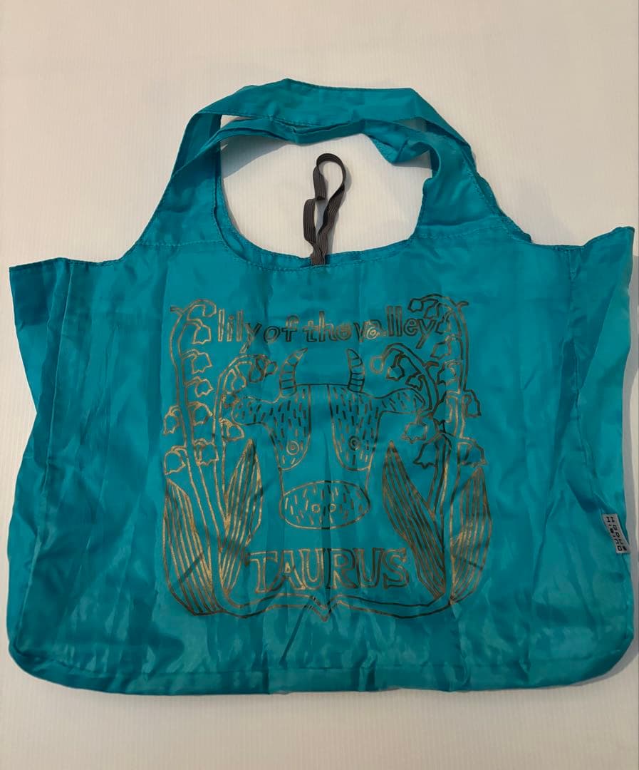 ひびのこづえ 牡牛座✖️鈴蘭デザインエコバッグ マルシェバッグ