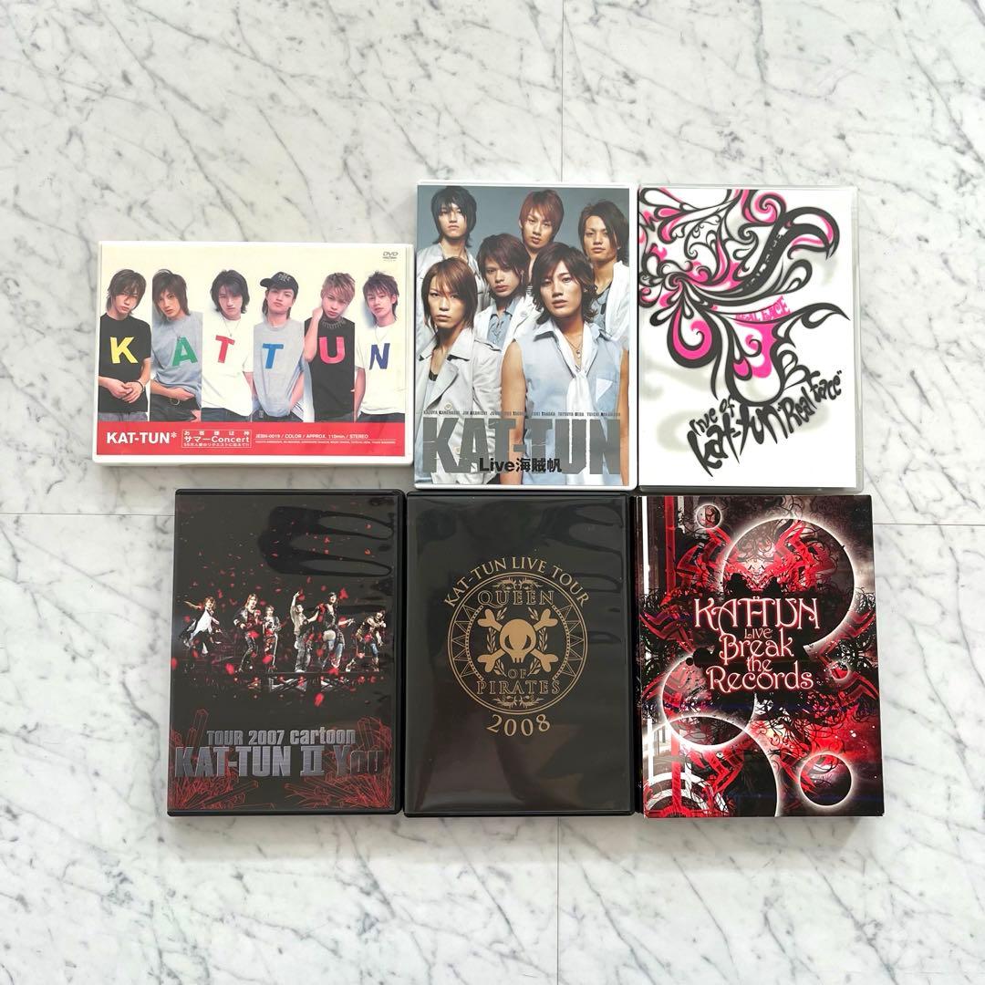 KAT-TUN DVD まとめ セット 6人時代 - メルカリ