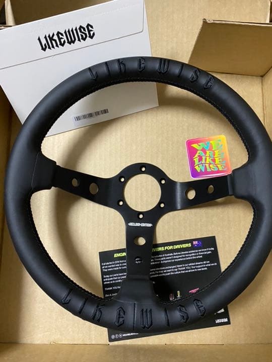 LIKEWISE ステアリング HELLBOI edition - メルカリ