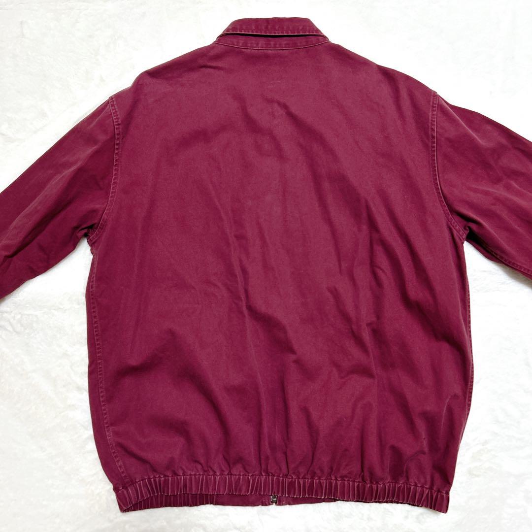 レアカラー✨ ラルフローレン スイングトップ バーガンディ 90s 三角