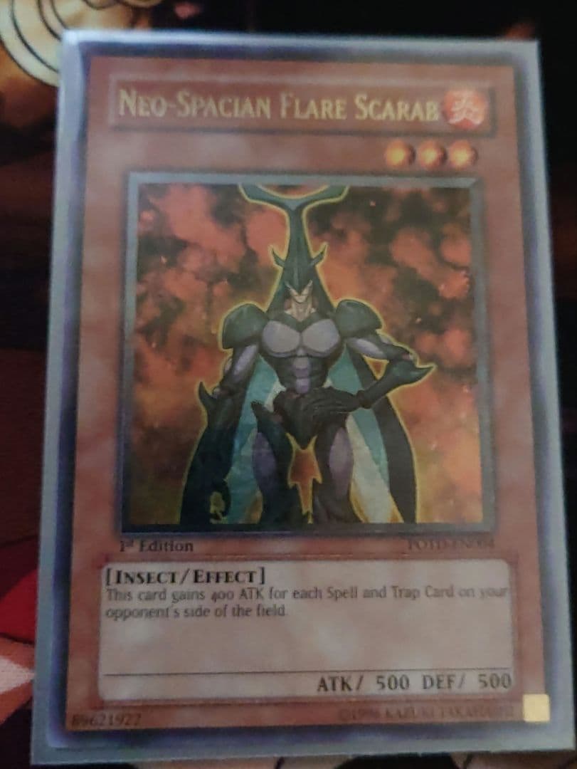 遊戯王 英語版 N・フレア・スカラベ レリーフレア 1st - メルカリ