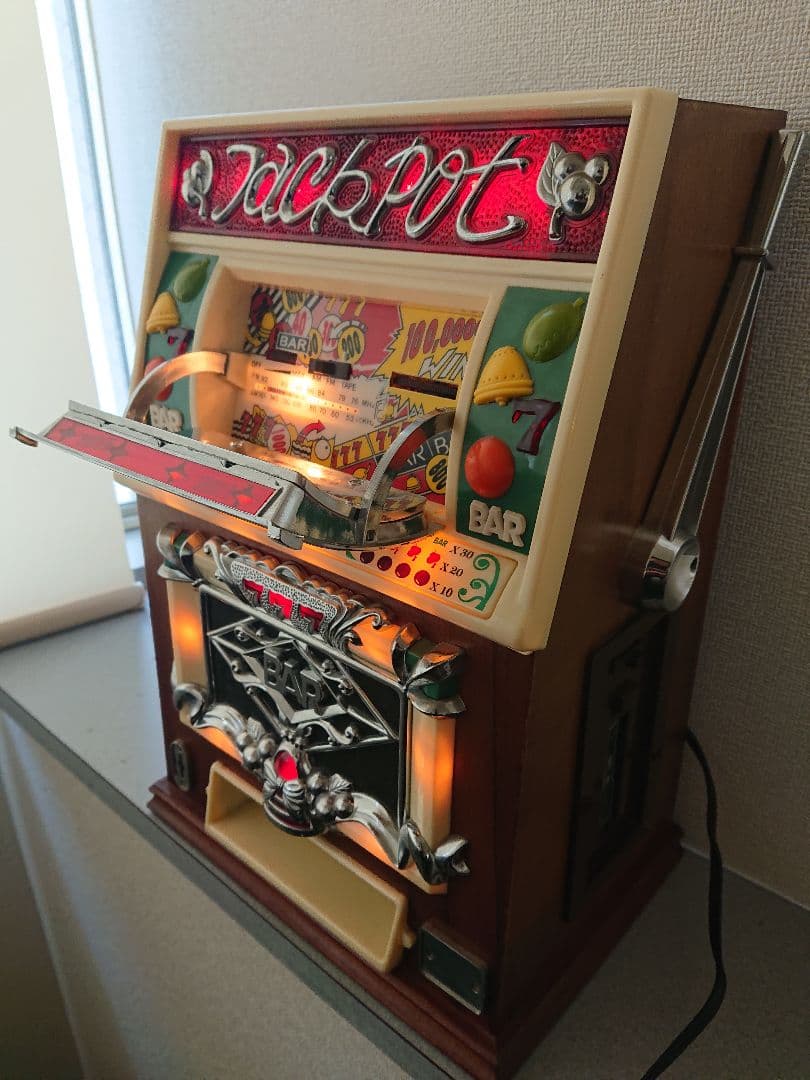 ジャックポットカジノスロット型ラジカセ