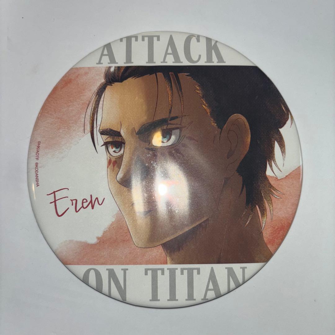 進撃の巨人 エレン 缶バッジ Art-Pic 原画 MAPPA - メルカリ