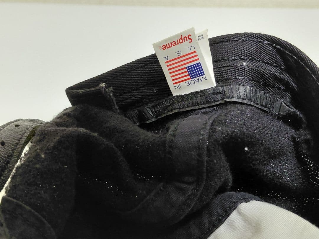 Supreme　Terry　S Logo　6-Panel　\"Black\"