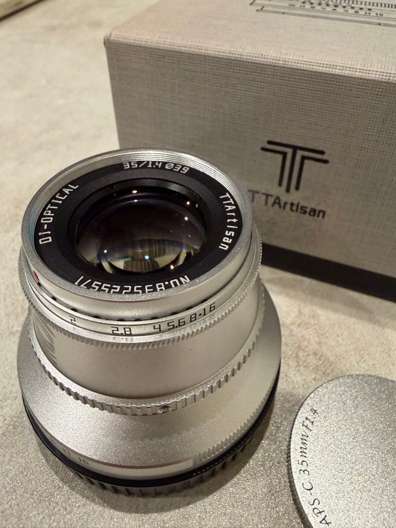 TTArtisan 35mm f/1.4 シルバー Nikon Zマウント TTArtisan 35mm f/1.4 Lens シルバー (Nikon Z マウント)