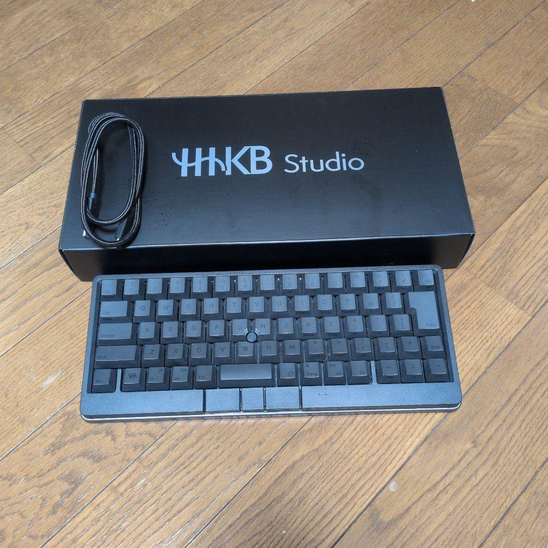 【美品】 HHKB Studio ブラック 有線｜極上打撃感｜ワイヤレスKB付 Happy Hacking Keyboard | Studio | PFU