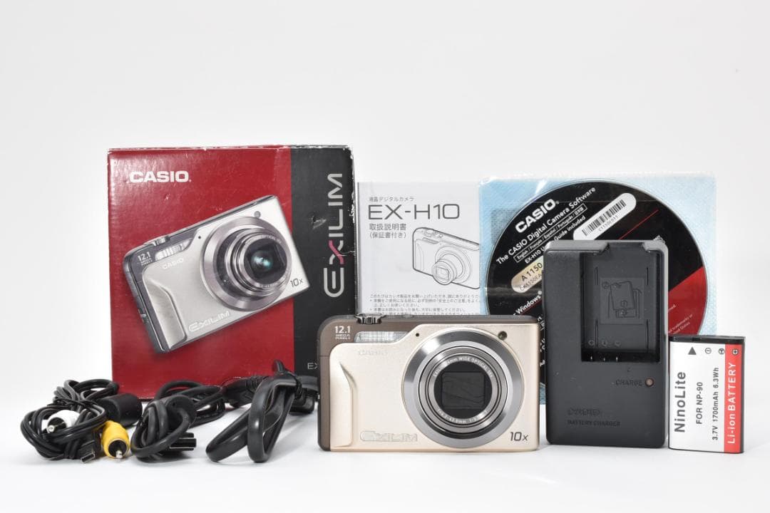 □ 美品 □ カシオ CASIO EXILIM EX-H10 安心の動作確認済品 - メルカリ