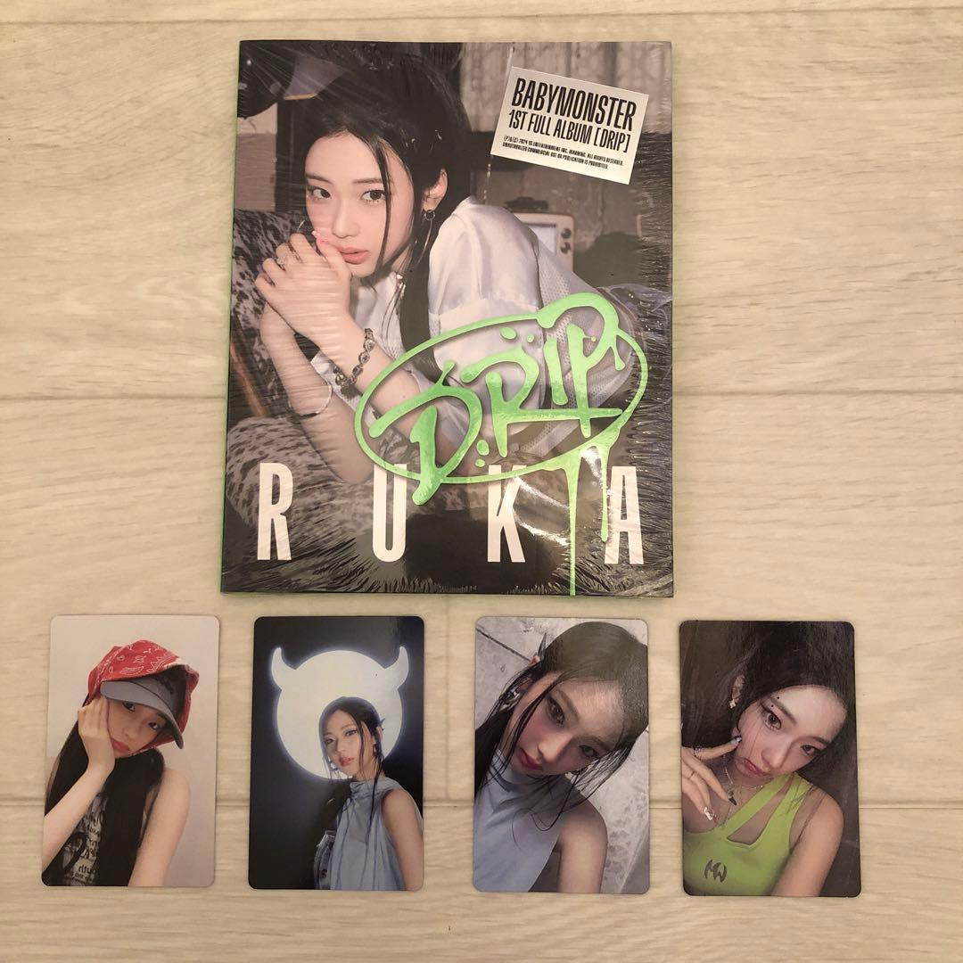 BABYMONSTER drip ルカ 新品未開封 トレカ付き - メルカリ