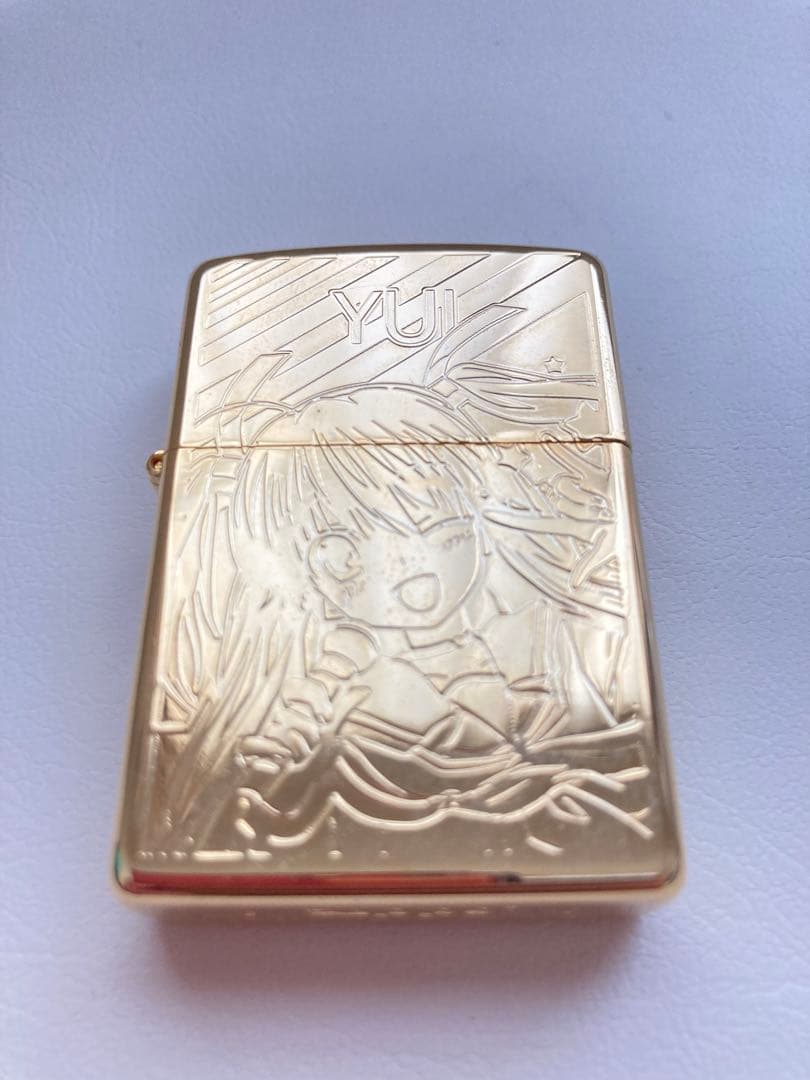 【未使用】Angel Beats! zippo ユイ GoldLimIted Angel Beats zippo ユイ GoldLimIted コミケ ZIPPO｜Yahoo!フリマ（旧