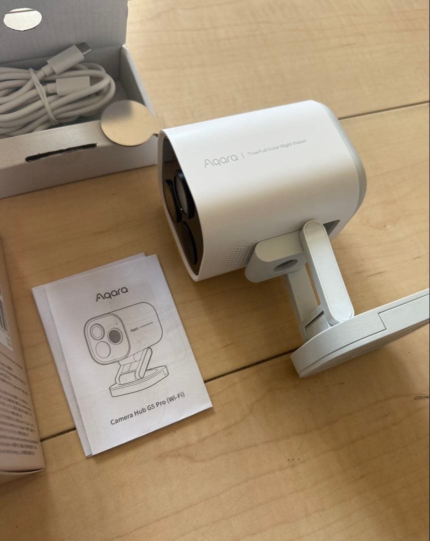 Aqara 防犯カメラ G5 Pro Wi-Fi アカラ Aqara 防犯カメラ G5 Pro Wi-Fi | 屋内屋外兼用カメラ | フルカラー