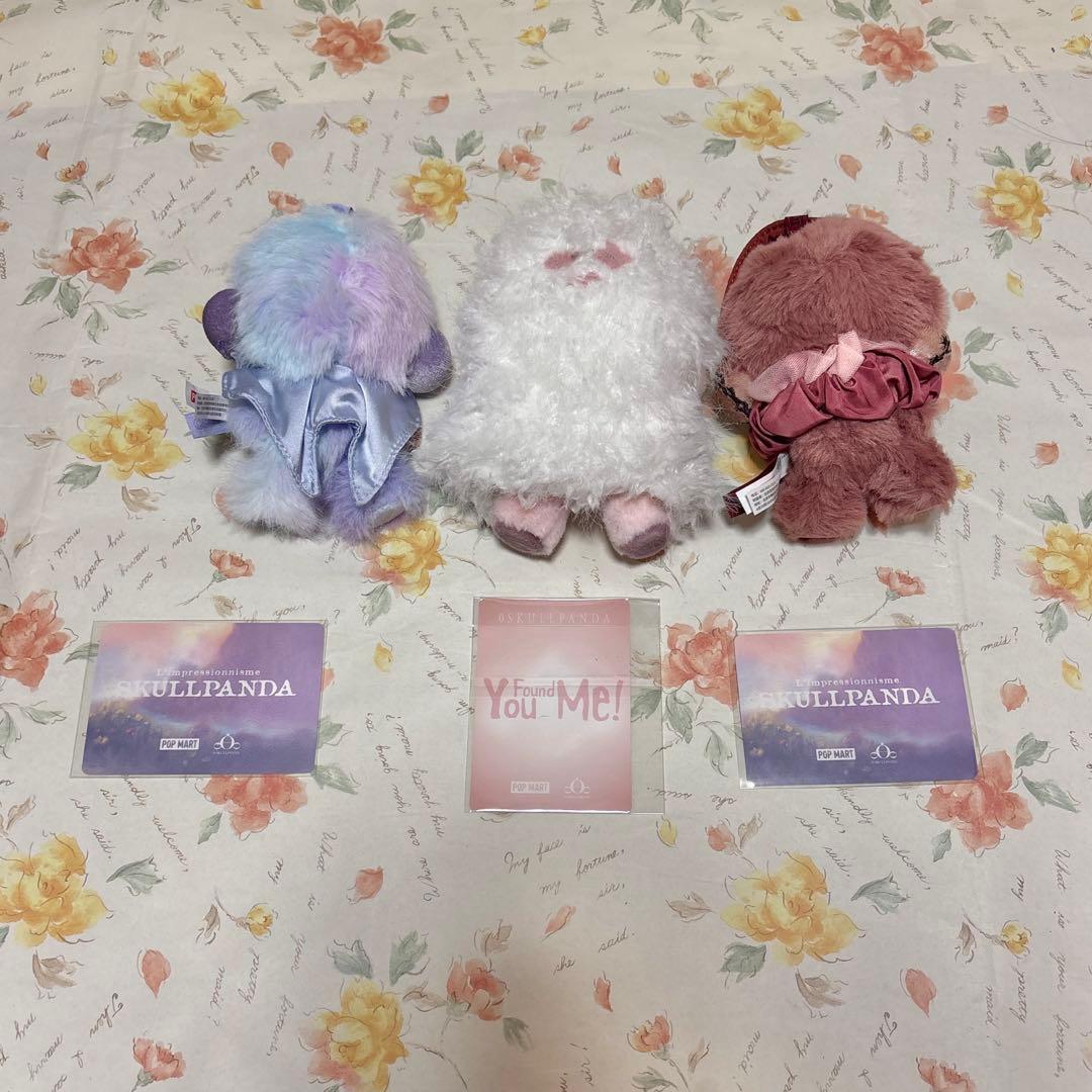 ポップマート スカルパンダ カードつき 3体セット - メルカリ