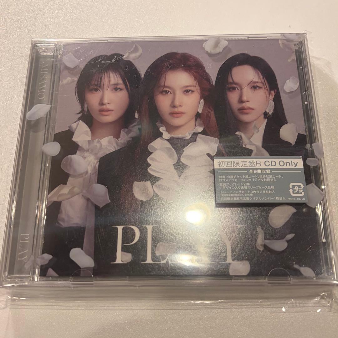 MISAMO PLAY 初回限定盤 初回盤 B CD トレカなし 新品未使用 - メルカリ