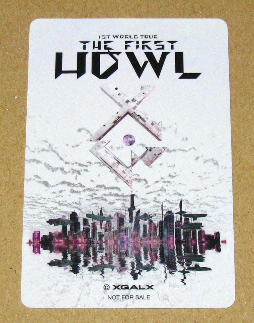 XG THE FIRST HOWL トレカ ユニット ヒナタ ジュリア 東京 XG 東京