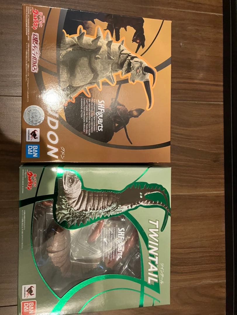 SHフィギュアーツ ツインテール　グドン　セット　ウルトラマン 帰ってきたウルトラマン』グドンがS.H.Figuartsシリーズに参戦！付属の