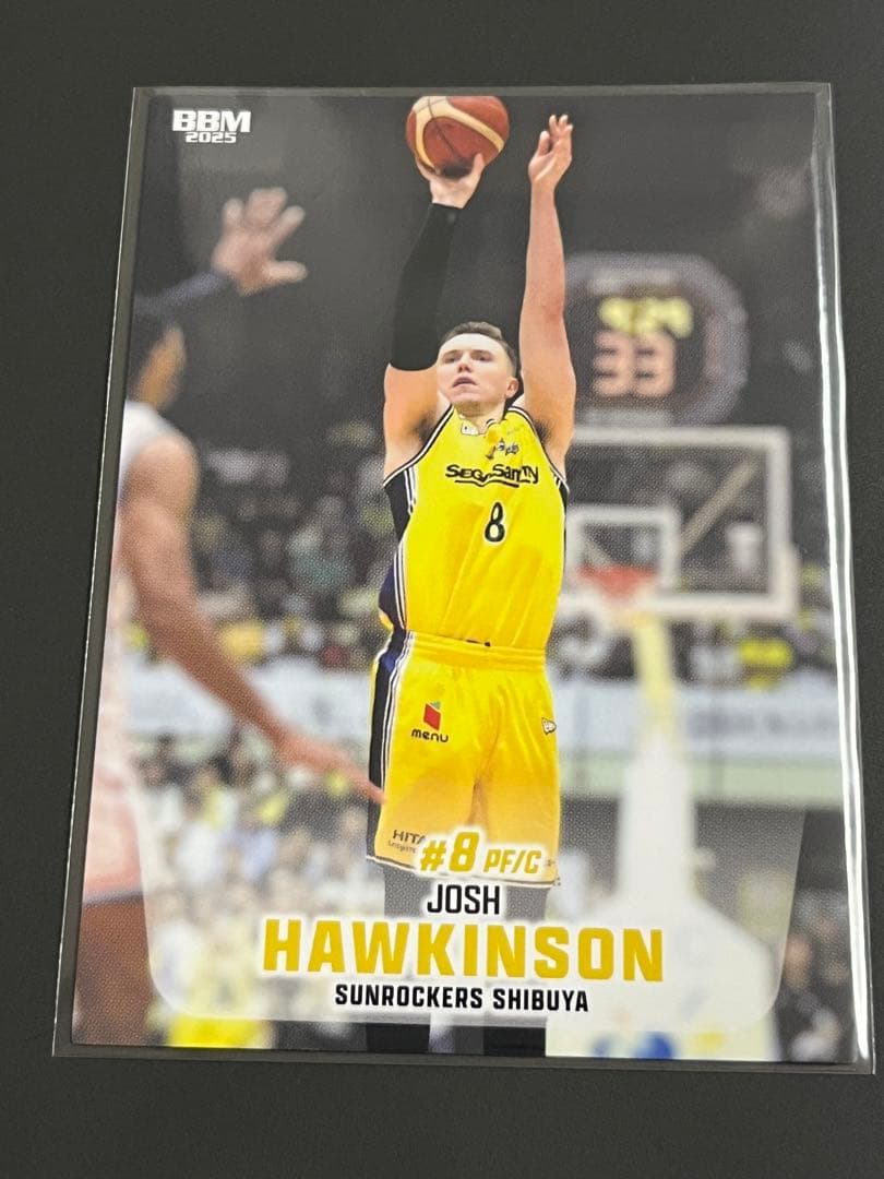 Bリーグ 2024-25 トレカ サンロッカーズ渋谷 ジョシュ・ホーキンソン