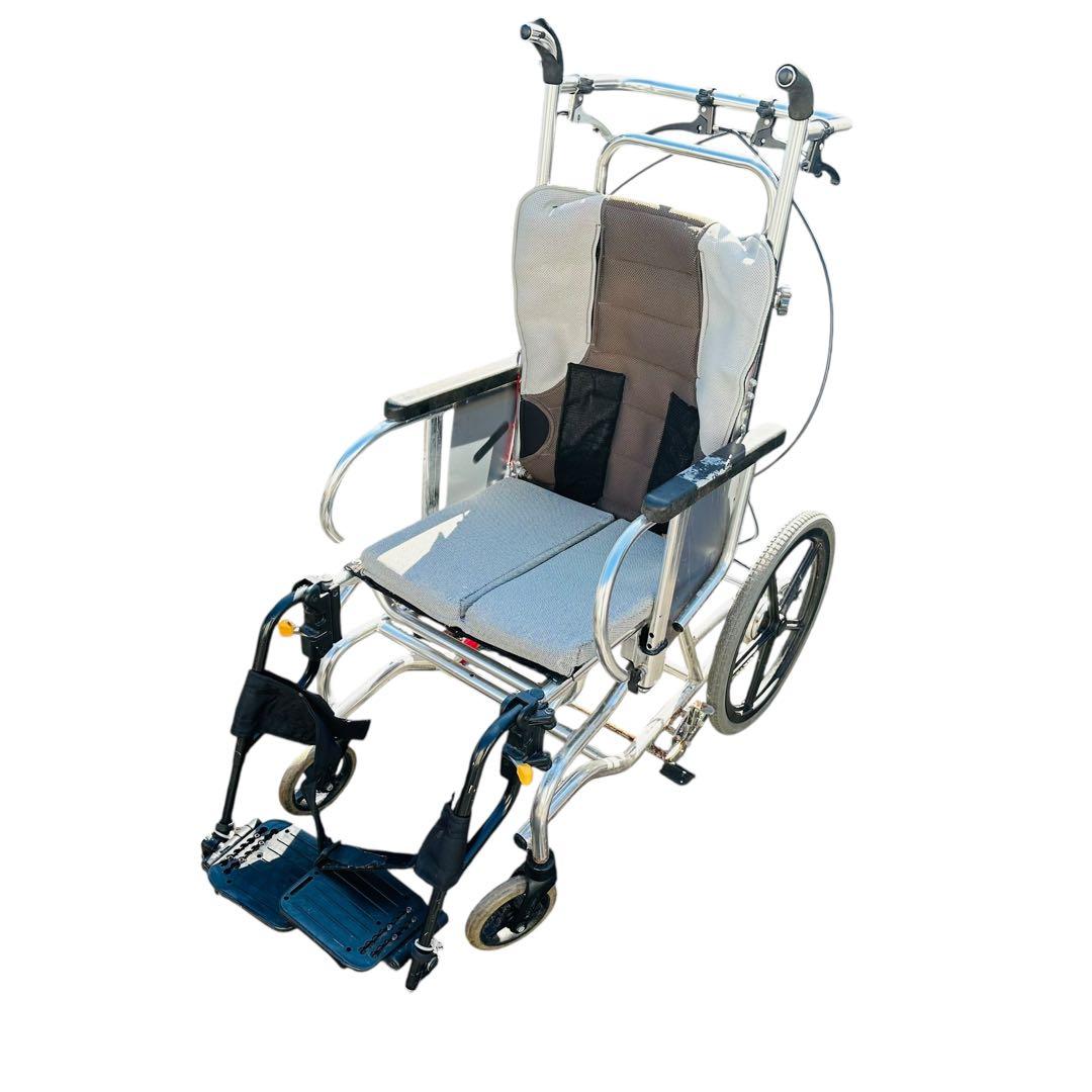 松永製作所　車椅子　リクライニング　MH-4R スイング MH-4R 車いすマイチルト(リクライニング) 1台 松永製作所 (車椅子