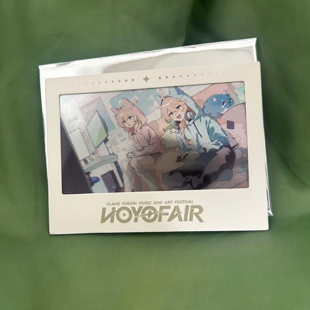 原神 Hoyofair 2024 クリアイラストカード 限定 配布品 ホヨフェア