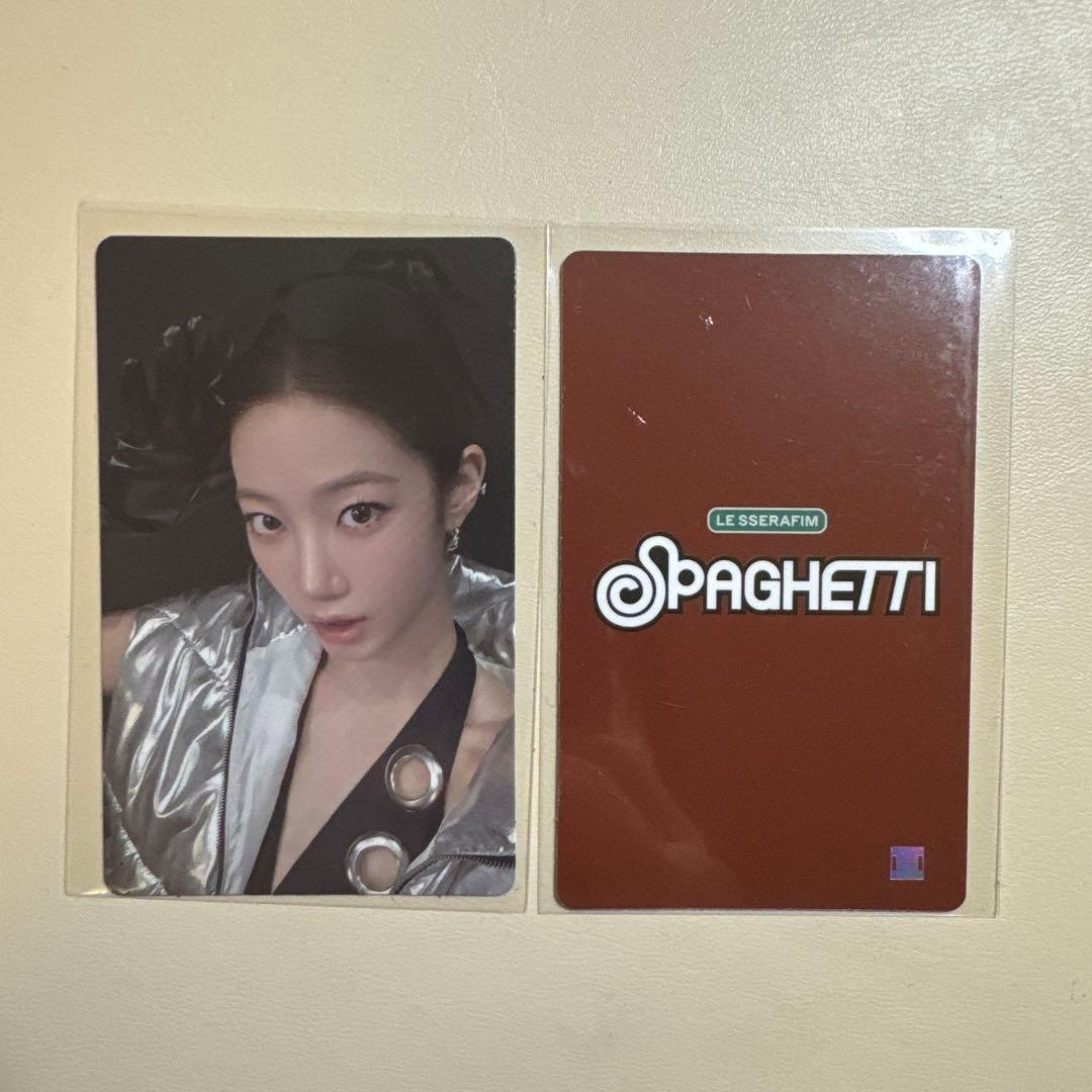 ルセラフィム スパゲッティ weverse ラキドロ トレカ カズハ - メルカリ