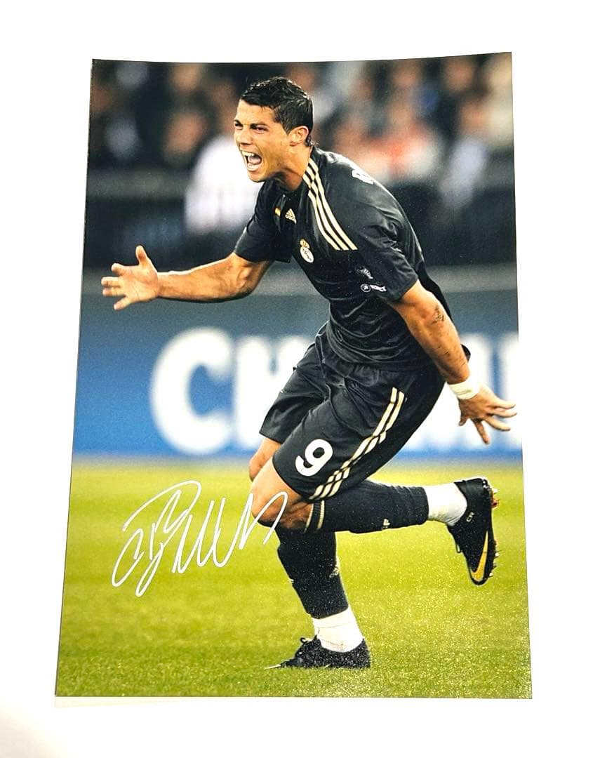 クリスティアーノ・ロナウド クリロナ 直筆サイン入り フォト - メルカリ