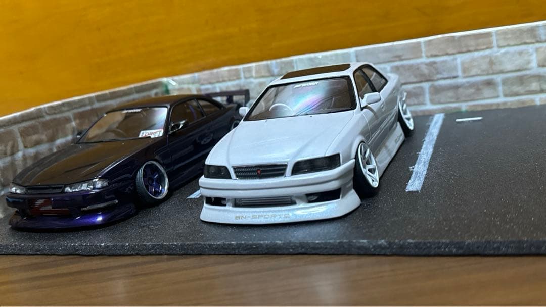 1/24 JZX100チェイサー BN Sports アオシマ完成品 - メルカリ
