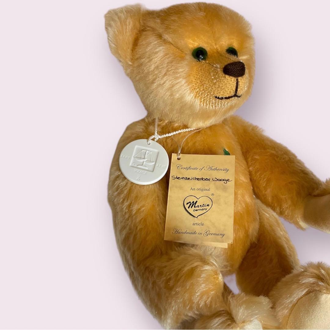 199体 限定品 ドイツ マーチン社 ヴィンテージ テディベア てんびん