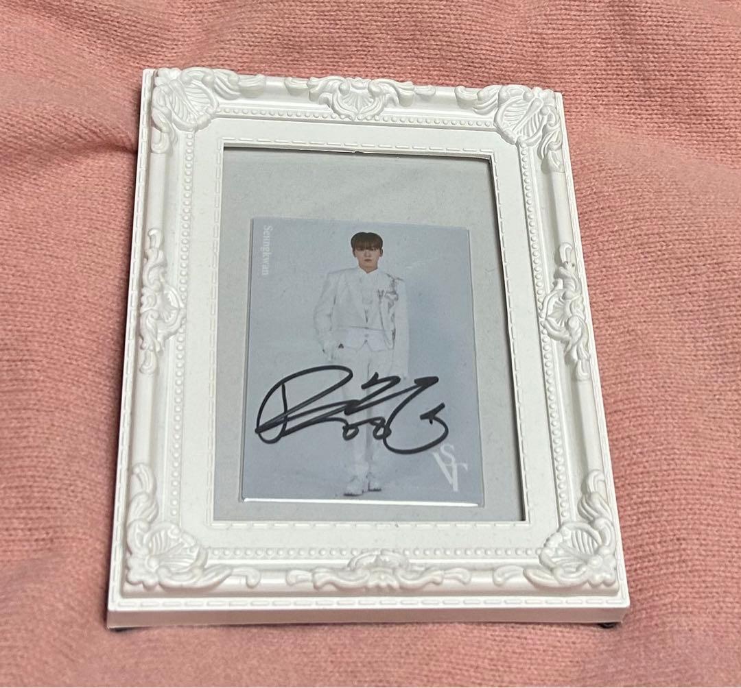 JAPANDOMETOUR《SVT》 スングァン サイントレカ 直筆