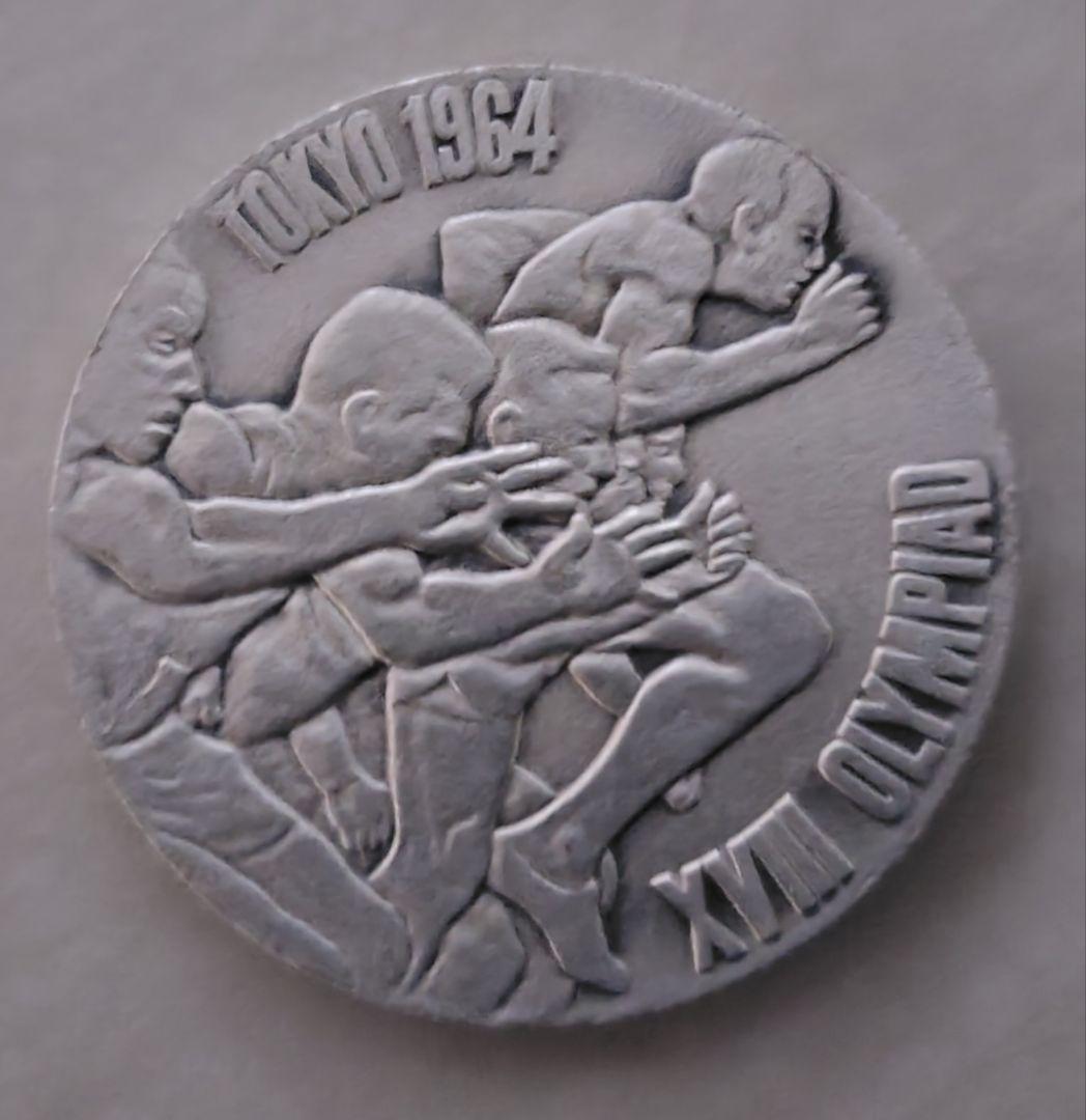 1964年東京オリンピック記念銀メダル 亀倉雄策デザイン - メルカリ