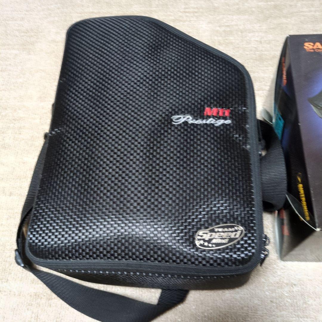 サンワ M11 Prestige パープルVer 送受信機プロポバッグ付き中古品