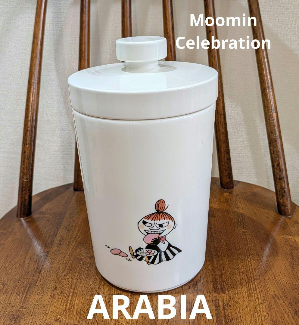 【ARABIA】ムーミンセレブレーション　ビスケットジャー　クッキージャー Amazon.co.jp: アラビア ム ーミン セレブレーション ミィ クッキー