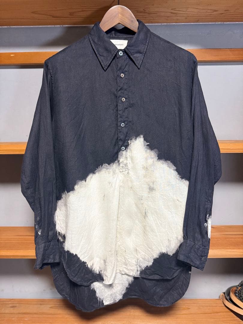 MARKAWAREヘンプ プルオーバーシャツ サイズ2 Cloudy MARKAWAREヘンプ プルオーバーシャツ サイズ2 Cloudy - メルカリ