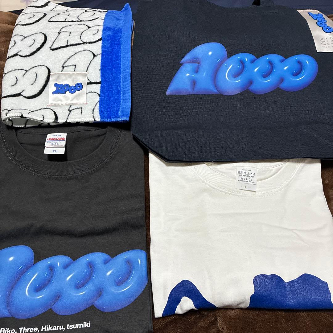 Aooo グッズセット グッズ情報🛒】 4/15(火) Aooo×ライブナタリー 2man Live Guest