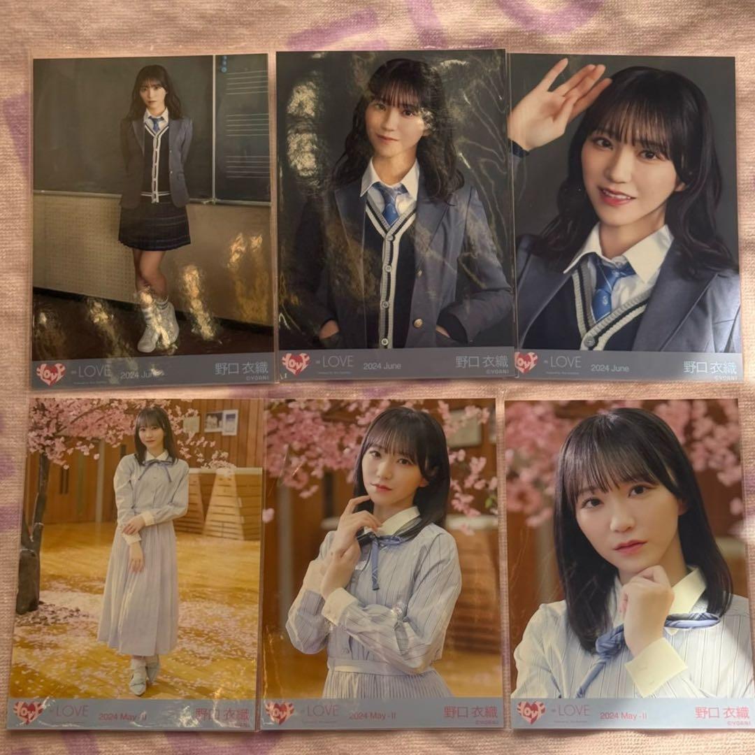 イコラブ 野口衣織 君の第3ボタン①② 生写真 コンプセット - メルカリ