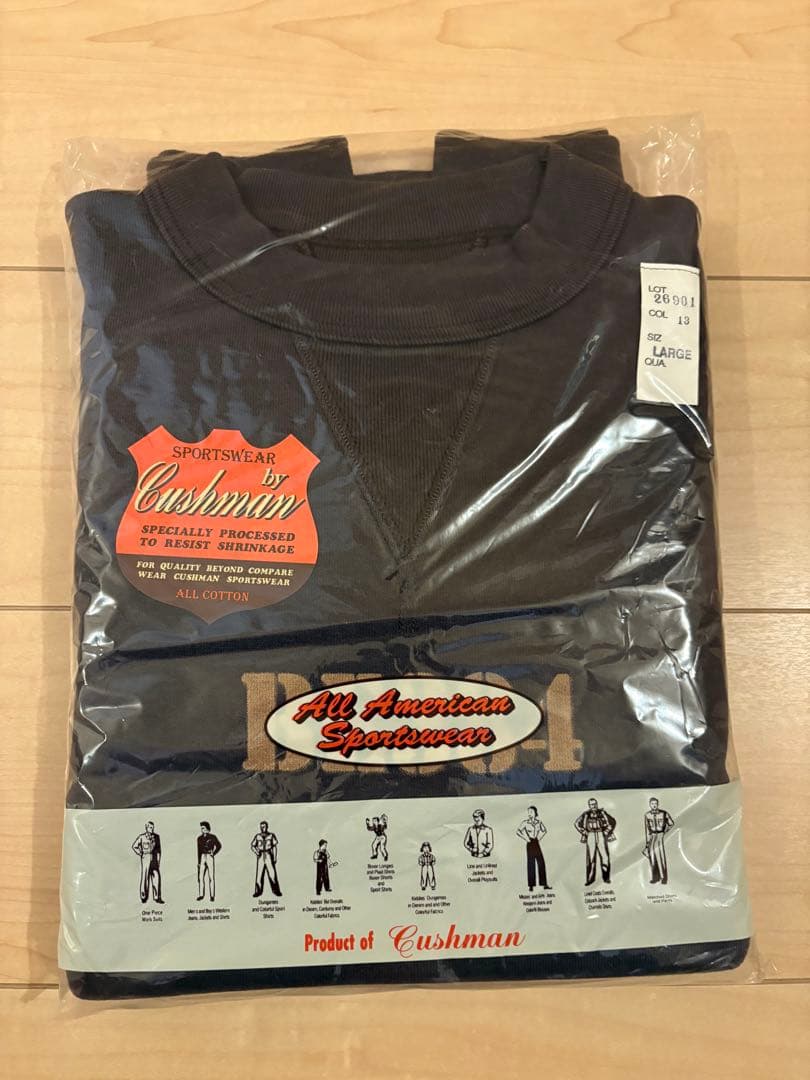 新品未使用】クッシュマン スウェット（検索）マッコイウエアハウス