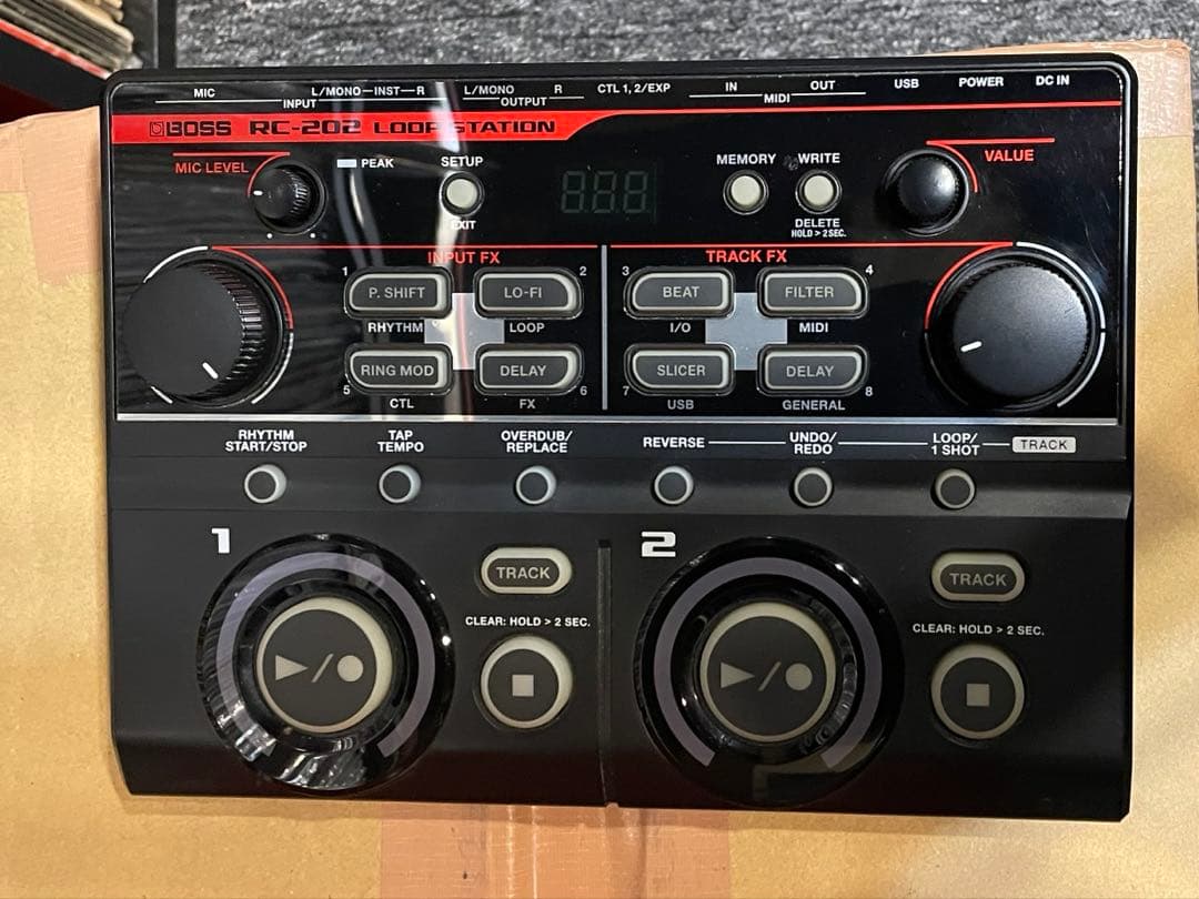 Boss loop station RC-202 完動品 BOSS RC-202 Loop Station - Leading Musical Instrument & Studio