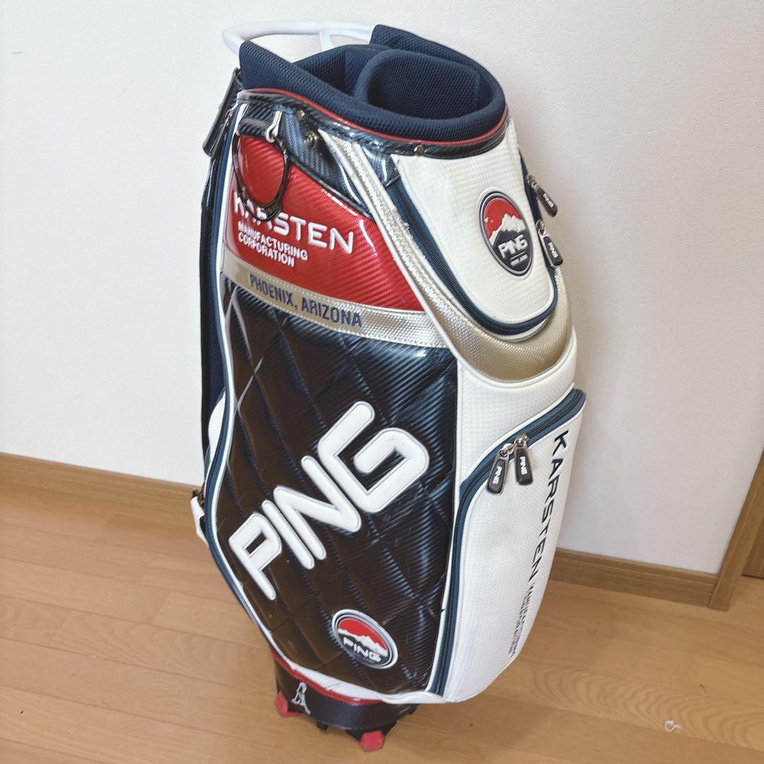 K387 MR.PING キャディバッグ KARSTEN 3点式フード無し